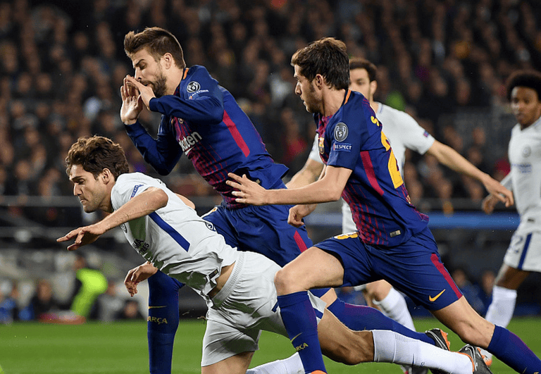 那不勒斯力克马德里竞技，晋级欧冠半决赛